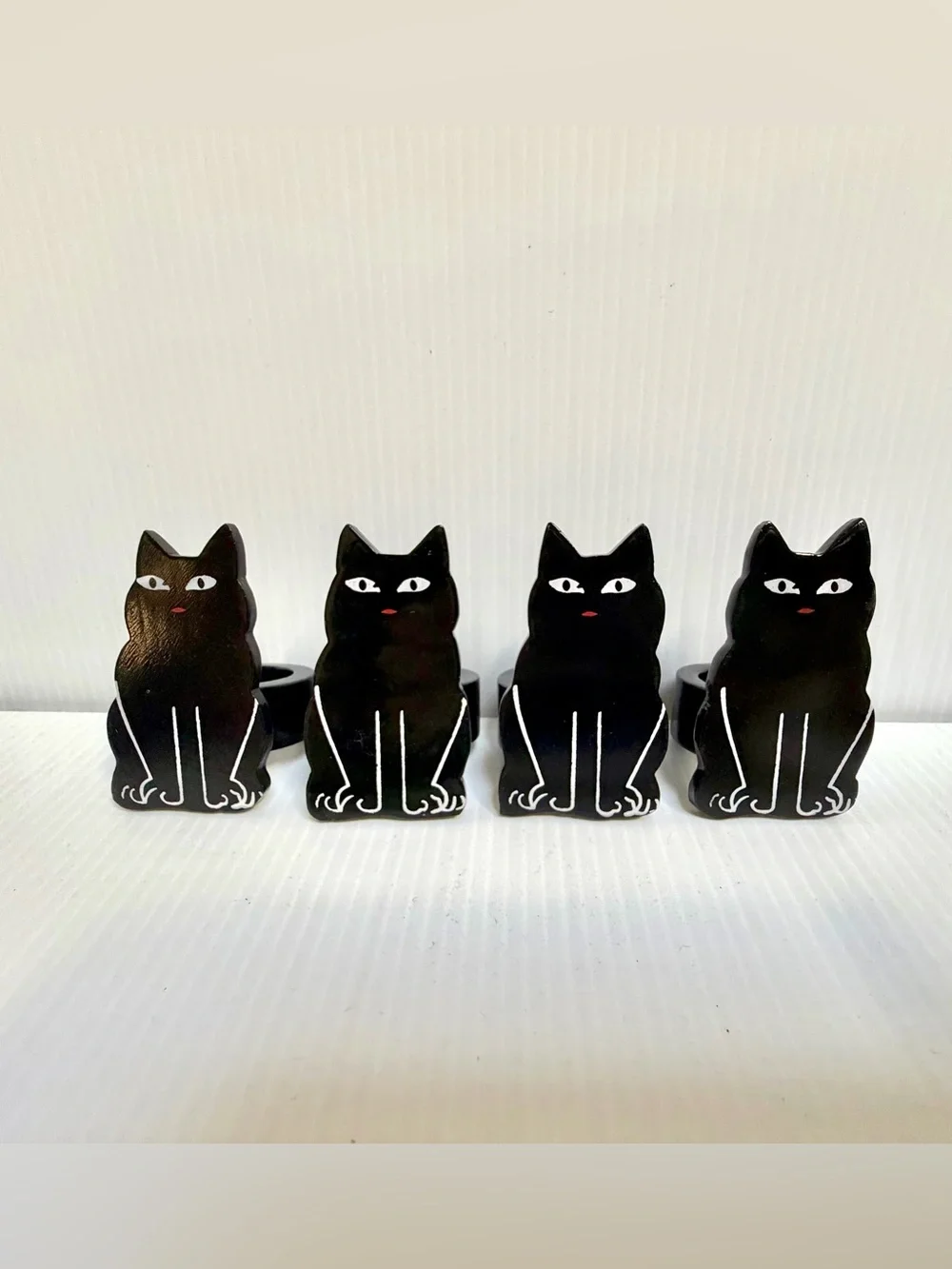 Black Cat Napkin Rings